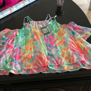 NWT Lilly pulitzer bellamie top in sparkling sands